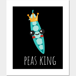 Peas King Cute Posters and Art